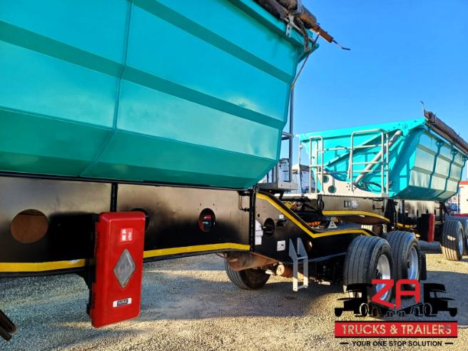 2021 AFRIT 25 CUBE SIDE TIPPER TRAILER #53111